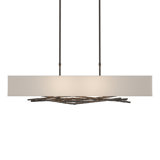 Brindille 4 - Light Kitchen Island Rectangle Pendant