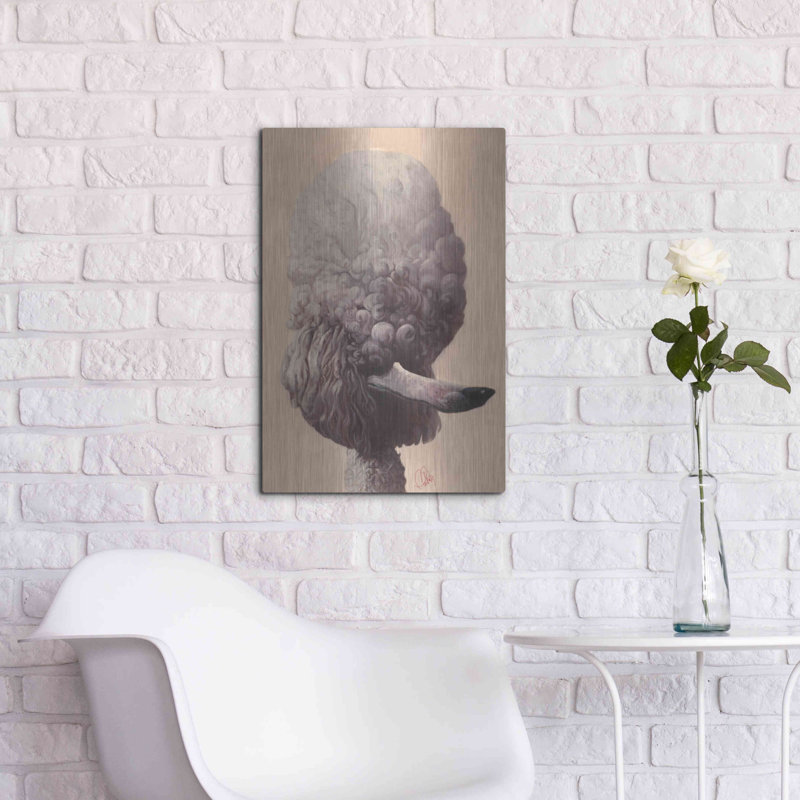 «Poodle» par Thomas Fluharty, H 24 po x l 16 po