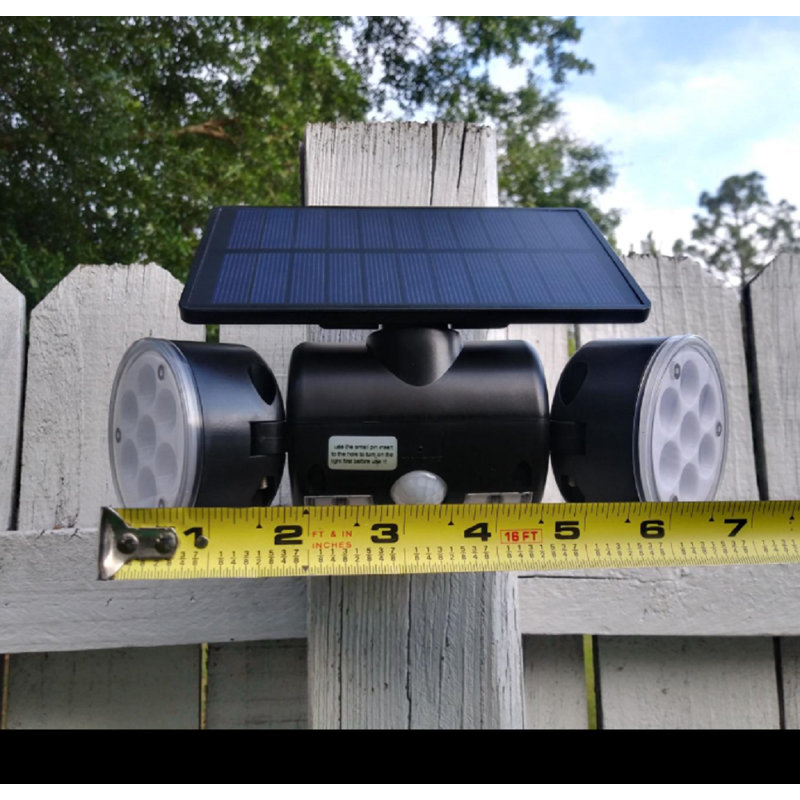 Solar Lights Outdoor X-Watt LED Dusk to Dawn Floor Light with Motion Sensor (pack of 1)