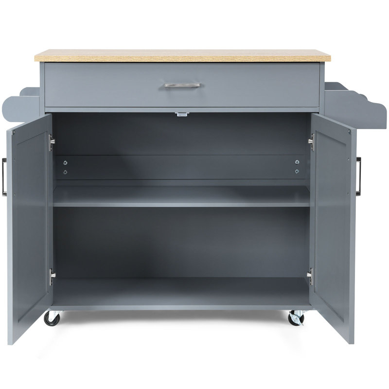 Shongopovi Wood Kitchen Cart