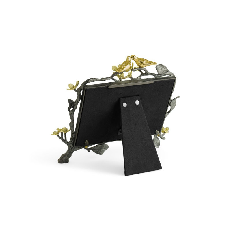 Lovebirds Metal Picture Frame