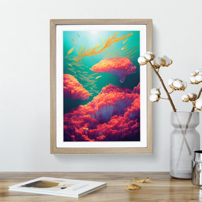 Beautiful Coral - Single Picture Frame Print