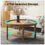 Table basse 31,3 po Boho