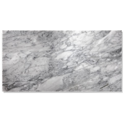 Gray Marble 12*24 Tile - Polished Natural Stone For Floor And Wall In Residential Commercial Spaces Corridor, Kitchen Fit 12X24 Interior Design Of Living Room, Dining Kitchen, Bathroom