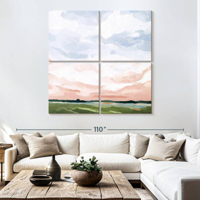 Alvord, horizon du matin rose I