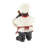 Wooden Chef Decorative Multi Colored Sculpture with Chalkboard