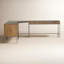 Trey Solid Wood Modular L-Shaped Executive Desk-464672097