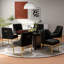 Chaise d'appoint en velours Baudel-2036812414-2036812409