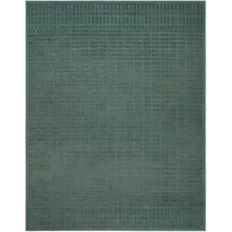 Marialia tissé à la machine, Brown, Rectangle 6'7" x 9'