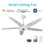 Ventilateur de plafond standard à DEL à 5 pales Ahriya avec télécommande et ensemble d'éclairage inclus-78298008-82793026