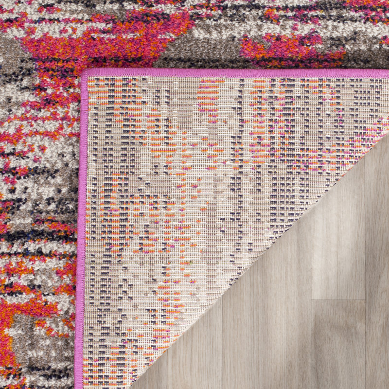 Nistler Abstract Hand Woven Area Rug, Runner 66 x 244 cm