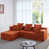 Orange Corduroy