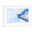 «Snow & Sea» par Marmont Hill - Reproduction d'art graphique sur papier encadré-16738962