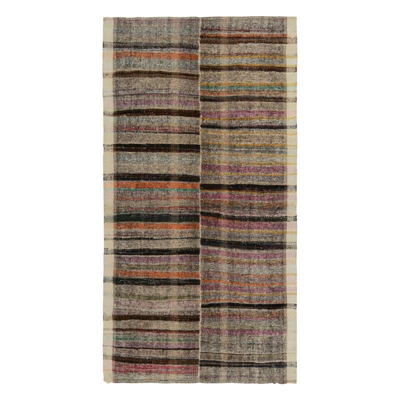 One-of-a-Kind Rectangle 6' X 9' Flatweave Area Rug
