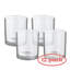 Ensemble de 12 porte-votives de table en verre 12 pièces-1398010284