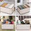 Memory Box For Keepsake, Decorative Storage Box With Lids And Handles - L15.7 X W11.8 X H7.9 Inches (Not Made Of Wood)