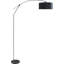 81 po. H 81 po. Lampe noire sur pied avec corps ajustable (1pc / Ctn) (3.03 / 24.96)