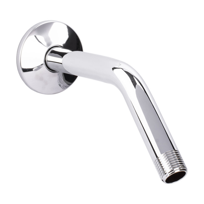 Bras de douche mural 8 "avec bride, Chrome