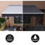 Brayden Studio Aluminium Cover Retractable Patio Awning-2048247093