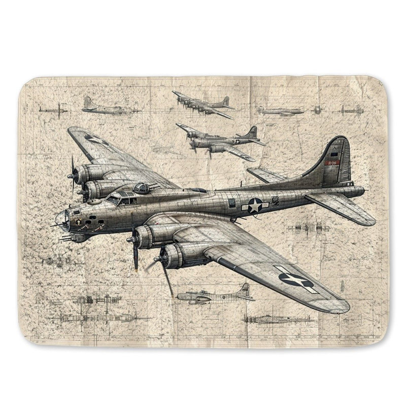 Lakesh Microfiber / Microsuede Non-Slip Bath Mat, 17"W x 24"L