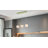 3-light Green Pendant Light With Glass Shades