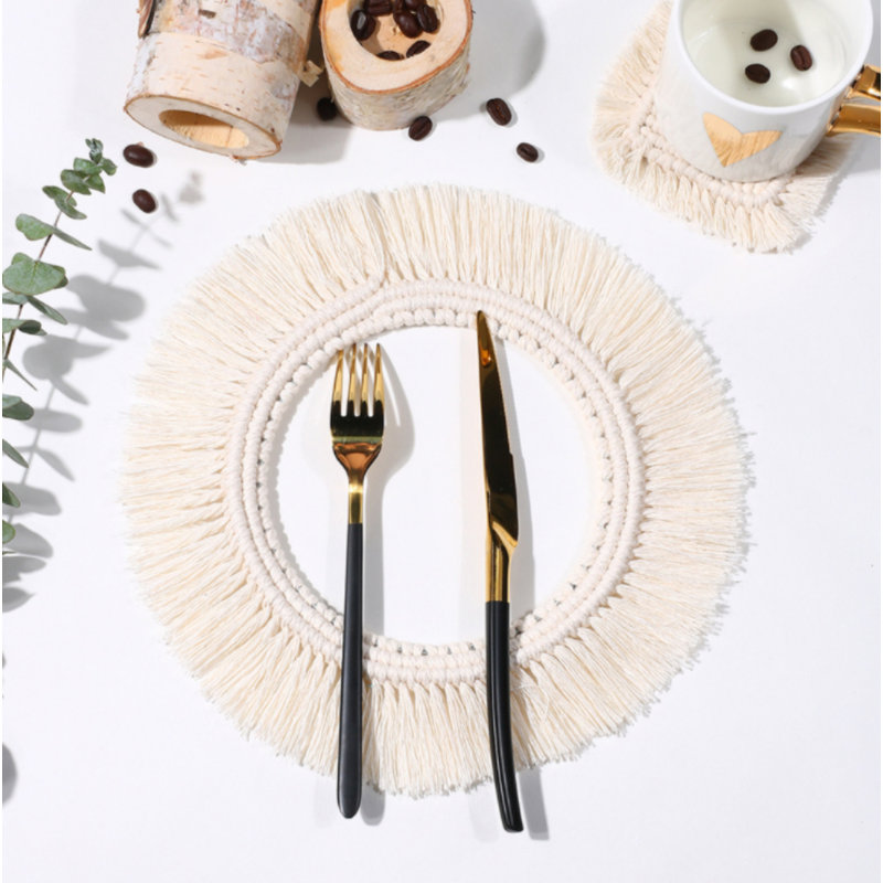 Cotton Round Placemat