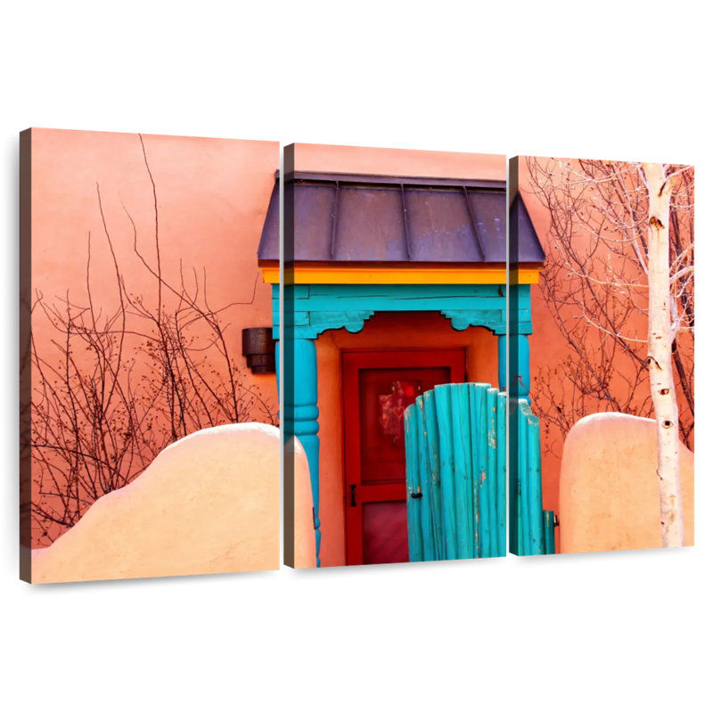 Lilie Santa Fe Colored Door, 42" H x 65" W