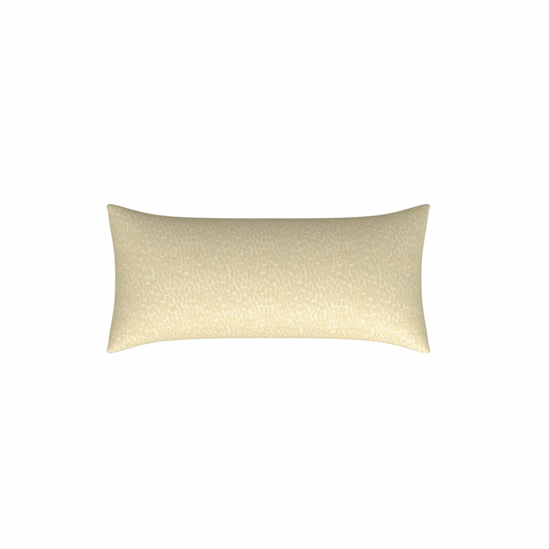 New Morocco - Eggshell Accent Pillow, 12" H x 26" W