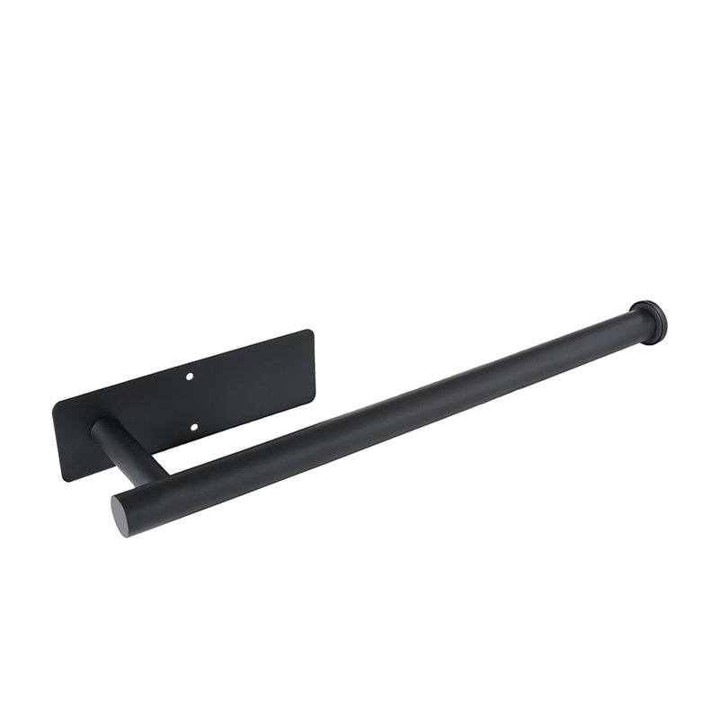 Wall Mounted Toilet Paper Holder, Black
