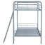 Lit superposé simple au-dessus de simple Silver-133037991-133037992