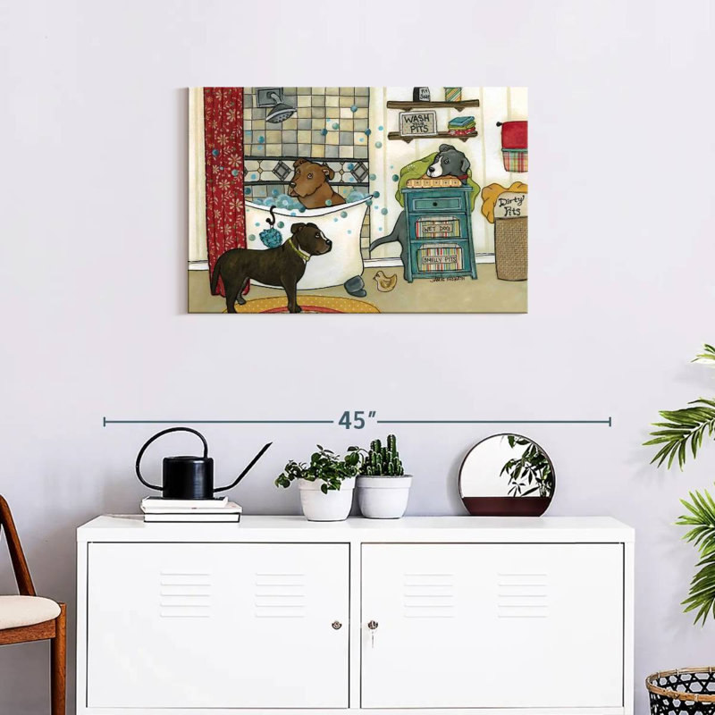 Brampt Wash Your Pits, 20" H x 30" W