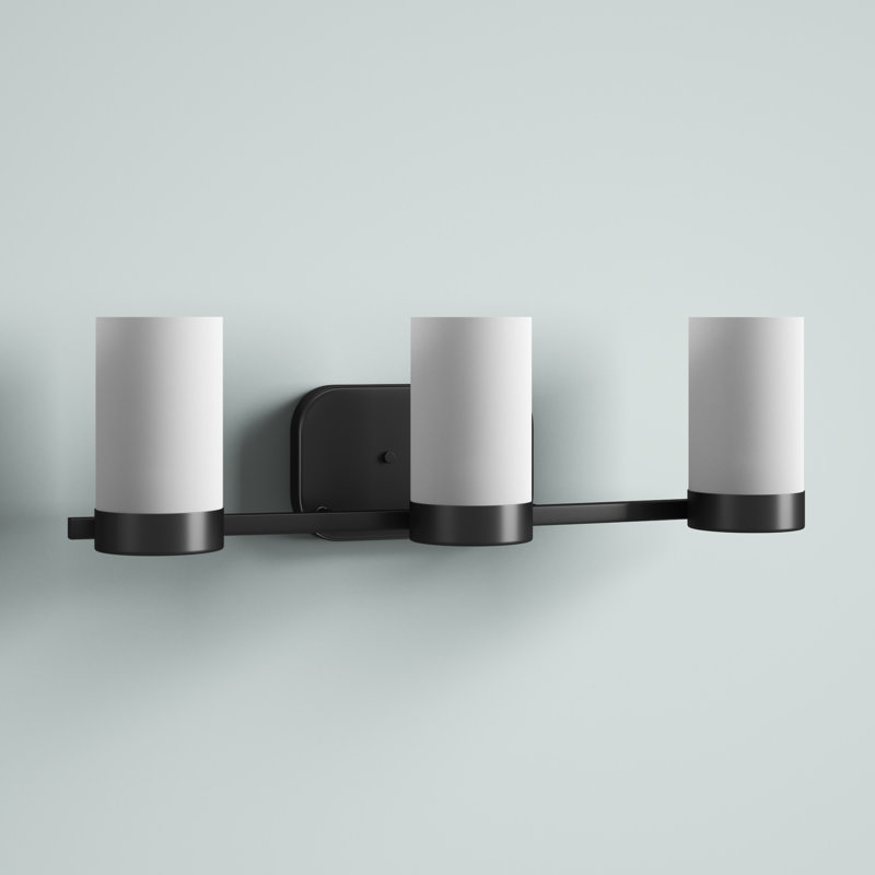 Jaydiel 3 - Light Dimmable Vanity Light, Black