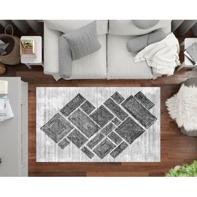 Orkanger Abstract Area Rug