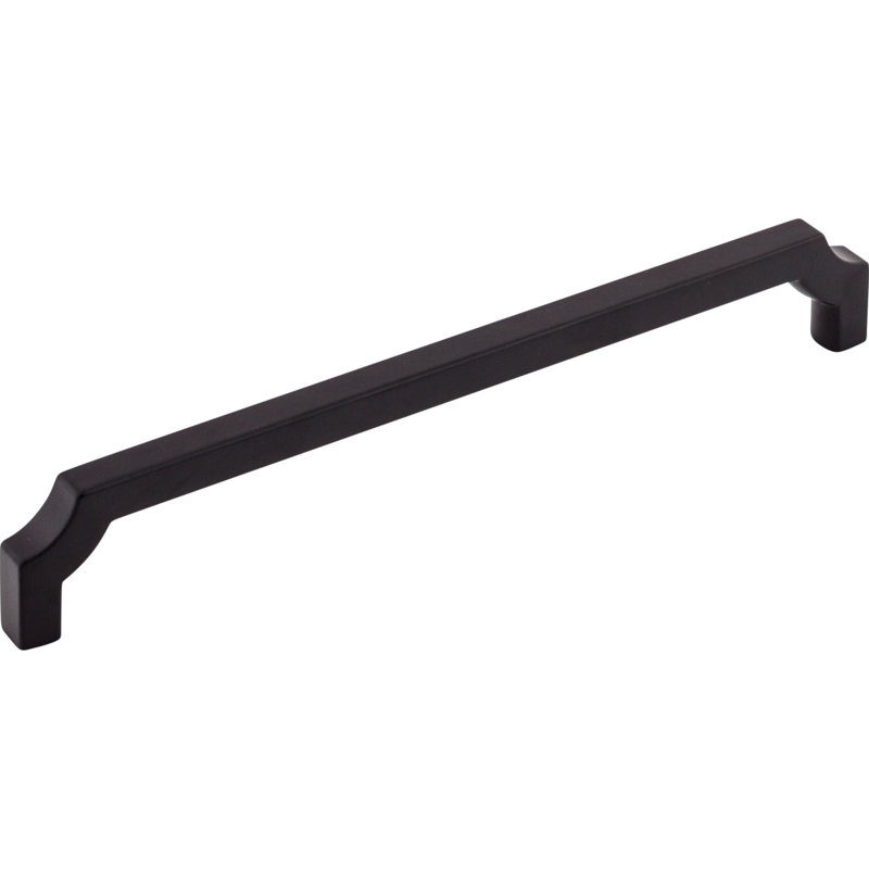 Davenport Bar pull, 7 9/16" Center to Center, Flat Black