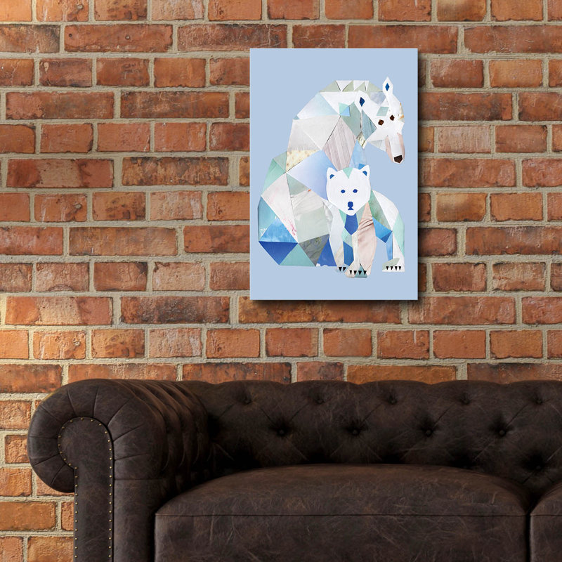 "Ours polaires gris" par Artpoptart, H 24 po x l 16 po