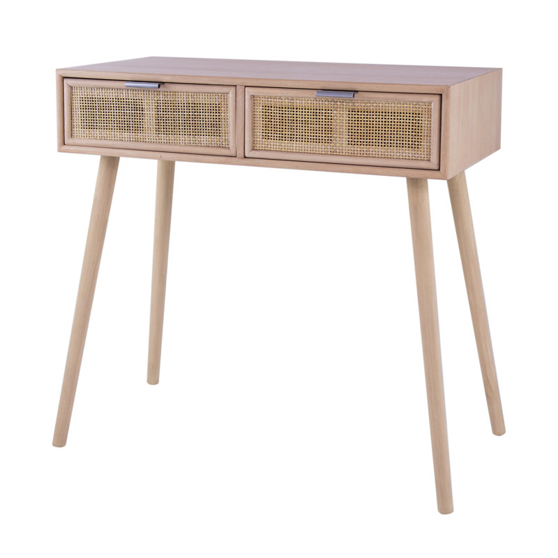 Console, Plateau chêne / base chêne