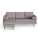 Geo 2 - Piece Upholstered Reversible Chaise L-Sectional
