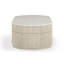 Grande table basse crème avec rangement