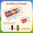 Chilled Condiment Server|Hosting Essentials For Up To 80 Oz Of Ice|Bar Supplies Drain Plug|BPA-Free Taco Bar/Salad Bar | Food-Safe Condiment Caddy|Hosting Party Essentials