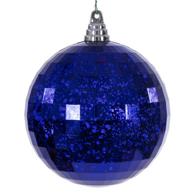 Vickerman 6" Mirror Mercury Ornament. It includes 2 pieces per bag.