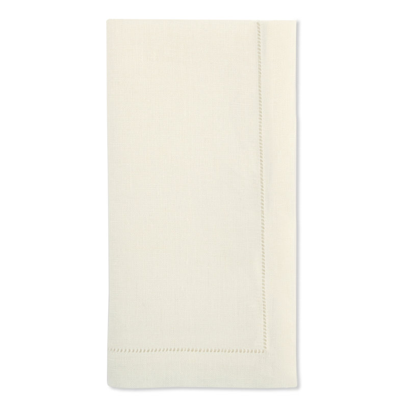 Festival Linen Rectangle Napkins, Oyster
