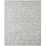 Izack Hand Loomed Area Rug in Gray