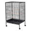 94cm Iron Flat Top Floor Bird Cage with Wheels