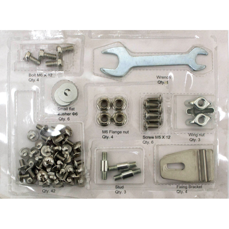 AZ Patio Heaters Square Glass Tube Patio Heater Hardware Kit AZ Patio Heaters Square Glass Tube Patio Heater Hardware Kit