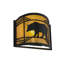 Rustic Lodge 1 - Light Flush Mounted Sconce