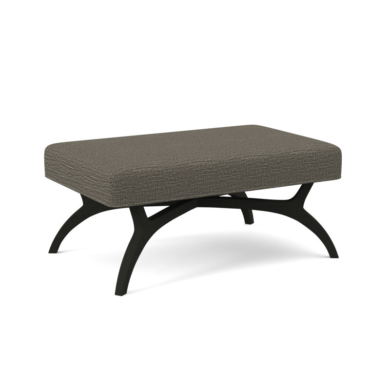 Ansel Bench, Espresso, Filigree Ivory