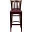 Tabouret de restaurant en bois à dossier à lattes Prompton-1485665153-1485665158-1485665163