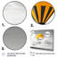 Yellow Hot Air Ballon II - Transportation Canvas Wall Art-1165532145-1165532158