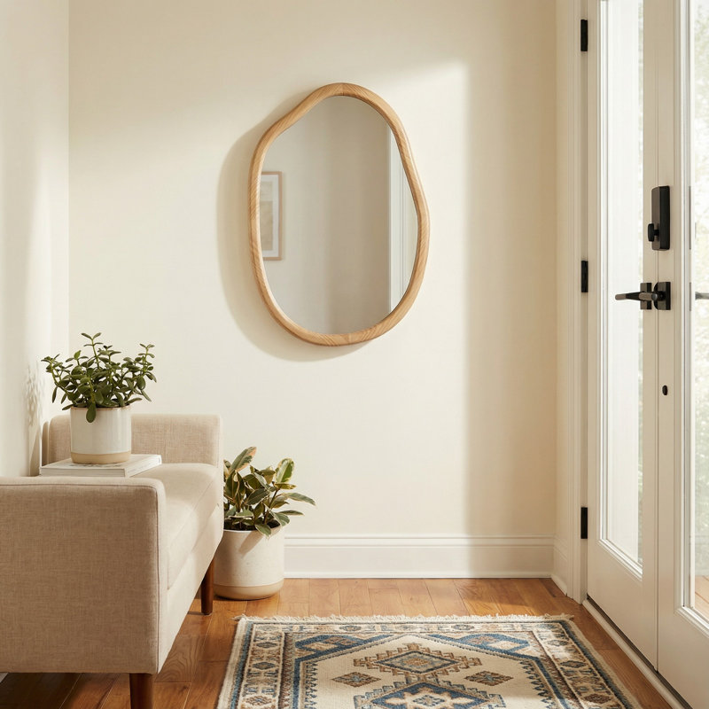 Miroir d'appoint mural pour salle de bain