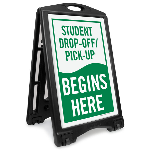 SmartSign Sidewalk Sign Holder | Wayfair